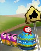 Trizzle Matryoshka Crossing Badge