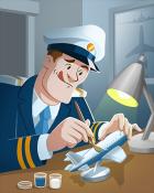 First Class Modeling Badge - First Class Solitaire HD