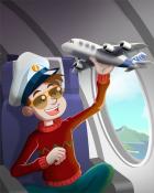 An Aspiring Pilot Badge - First Class Solitaire HD