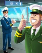 Happy Pilots Badge - First Class Solitaire HD