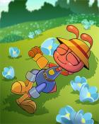 Smell the Flowers Badge - Garden Blast