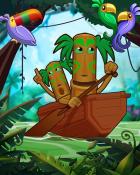 Jungle Gin HD River Rowing Badge