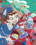 High Flying Traveler Badge - Jet Set Solitaire