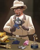 Puzzling Piece Badge - Jigsaw Treasure Hunter HD