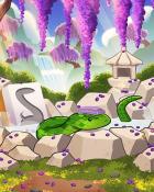 Mahjong Safari HD Snake Bath Badge