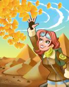 Phlinx II Desert in Fall Badge