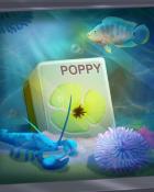 Poppy Tile in Fish Tank Badge - Quinn's Aquarium