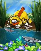 Rainy Day Spider Solitaire HD Card Boat Badge