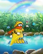 Rainy Day Spider Solitaire HD Card Riding Badge