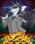 Spades HD Betting It All Badge