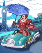 Rainy Day Ride Badge - Turbo 21 HD