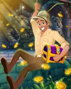 Tri-Peaks Solitaire HD Treasure Swing Badge