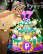 Tex's Party Cake Badge - Tri-Peaks Solitaire HD