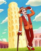 World Class Solitaire HD Leaning Tower of Diamonds Badge