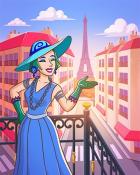 World Class Solitaire HD Queen of Spades in Paris Badge