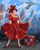 Caught in a Gust Badge - World Class Solitaire HD