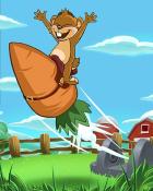 Word Whomp HD Carrot Wrangler Badge