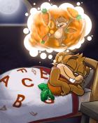 Word Whomp HD Sweet Carrot Dreams Badge