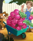 Word Whomp HD Too Many Turnips Badge