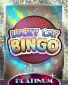 Lucky Cat Bingo Lucky Cat Logo Platinum Badge