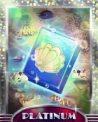 Quinn's Aquarium Shimmering Shell Platinum Badge