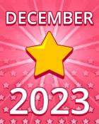 All Stars December 2023 Badge - Pogo Daily Sudoku