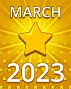 All Stars March 2023 Badge - Pogo Daily Sudoku