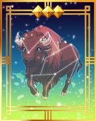 Tatanka the Celestial Bison Final Gold Badge
