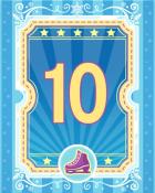 Pogo on Ice 10 Badge - Poppit! Bingo