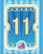 Pogo on Ice 11 Badge - Poppit! Bingo