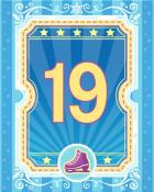 Pogo on Ice 19 Badge - Snowbird Solitaire