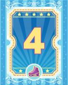 Pogo on Ice 4 Badge - Mahjong Sanctuary