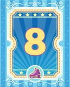 Pogo on Ice 8 Badge - World Class Solitaire HD