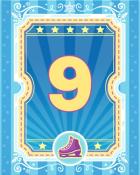 Pogo on Ice 9 Badge - World Class Solitaire HD