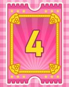 Pie Eating Contest Badge 4 - Tri-Peaks Solitaire HD