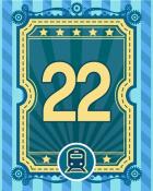 All Aboard 22 Badge - Quinn's Aquarium