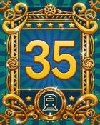 All Aboard 35 Badge - World Class Solitaire HD