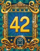 All Aboard 42 Badge - Pogo Slots