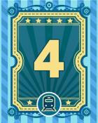 All Aboard 4 Badge - Garden Blast