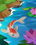 Quinn's Aquarium Tea Garden 6 Badge