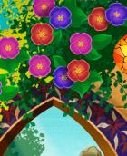 Beautiful Bazaar Badge 10 - Garden Blast