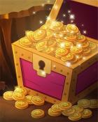 Renaissance Fair Treasure Chase Event Badge