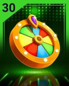 World Class Solitaire HD Lucky Spinner 30 Badge