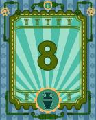 Lucky Cat Bingo Atlantis Found Badge 8