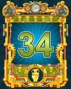 Tri-Peaks Solitaire HD Atlantis Found Badge 34