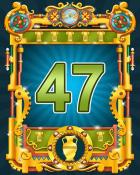 Mahjong Garden HD Atlantis Found Badge 47