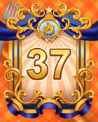 Bejeweled Stars Grill Masters Badge 37