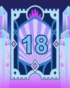 Crystal Palace Badge 18 - Mahjong Sanctuary