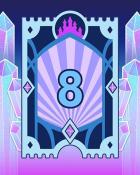 Crystal Palace Badge 8 - Snowbird Solitaire