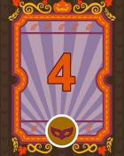 Card Scramble: Viola's Diner Costume Contest Badge 4